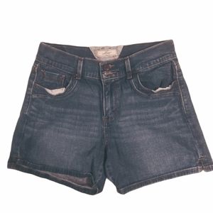 Levi's blue jean shorts